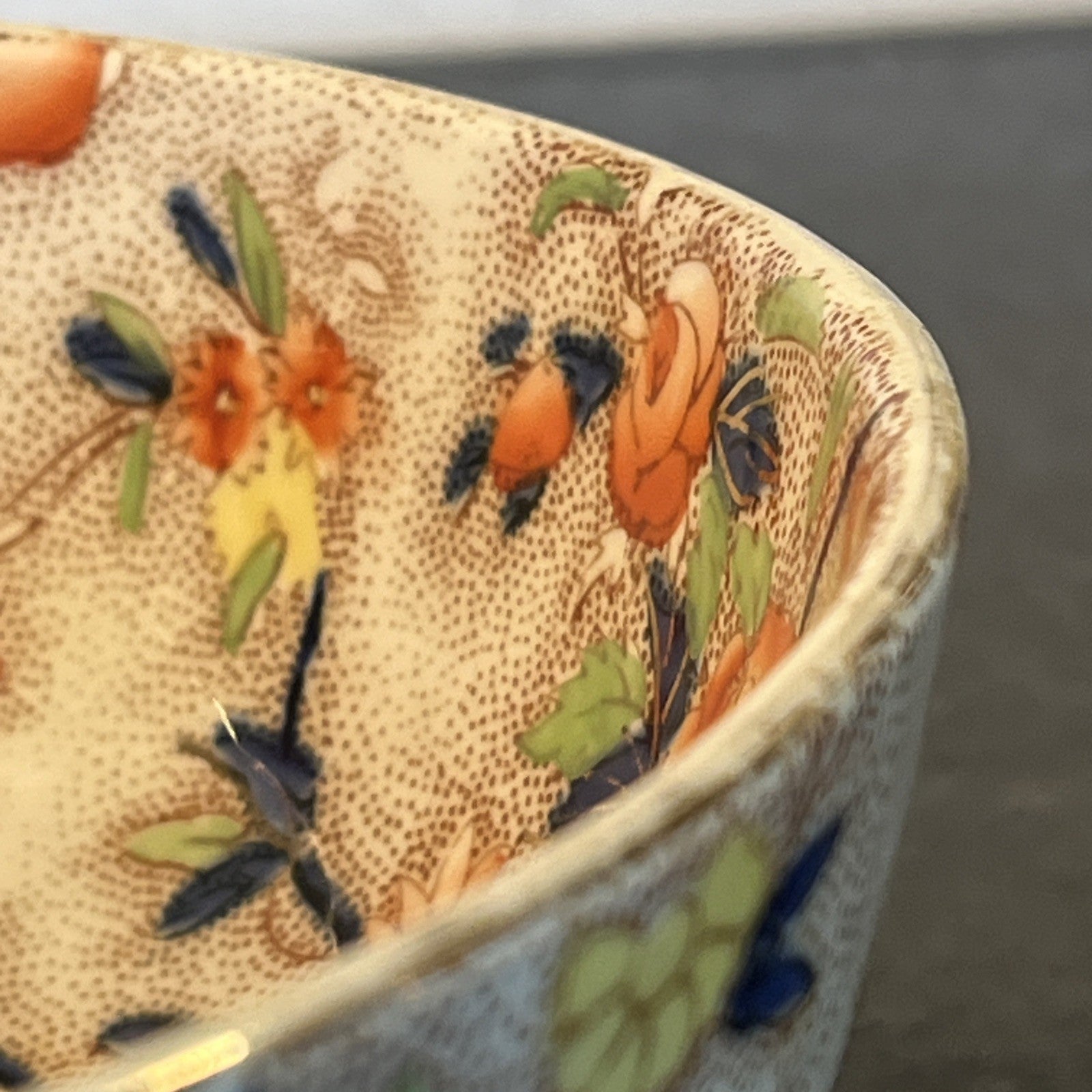Royal Corona Ware Rosetta Floral Bowl Hancock Sons Stoke On Trent