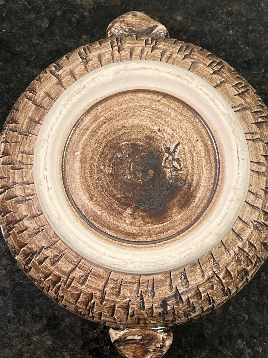 Tony Bristow Bonchurch Studio Pottery Bowls Pair Isle of Wight Thumb Hold