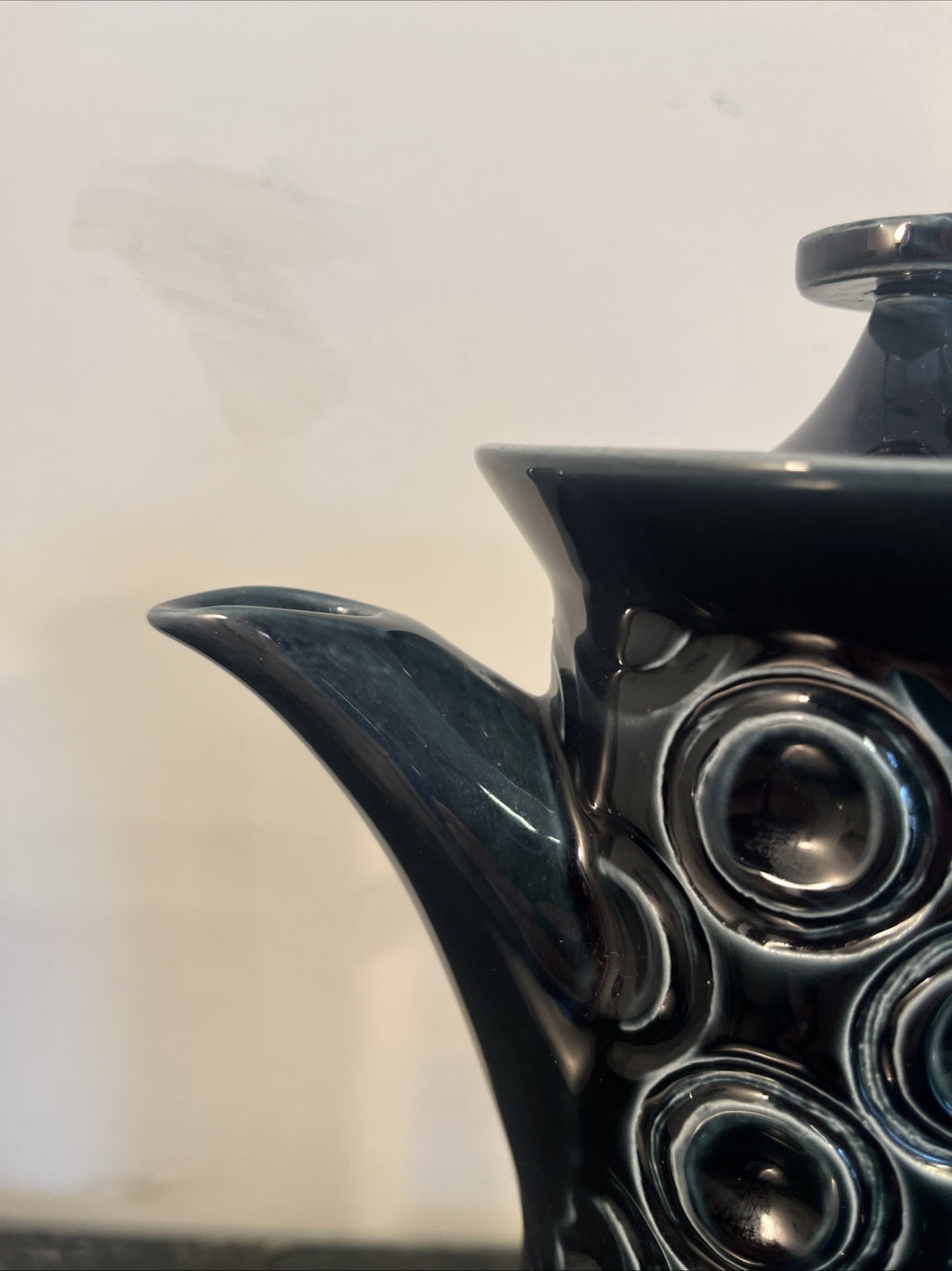 Portmeirion Jupiter Coffee Pot Susan Williams Ellis Petrol Blue