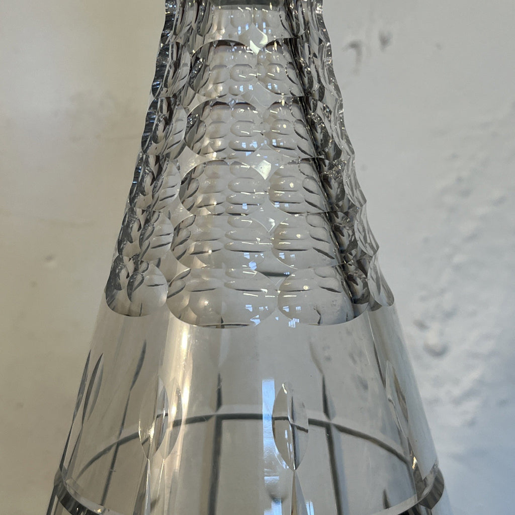 Thomas Webb Cut Crystal Decanter Stopper English Lead Crystal