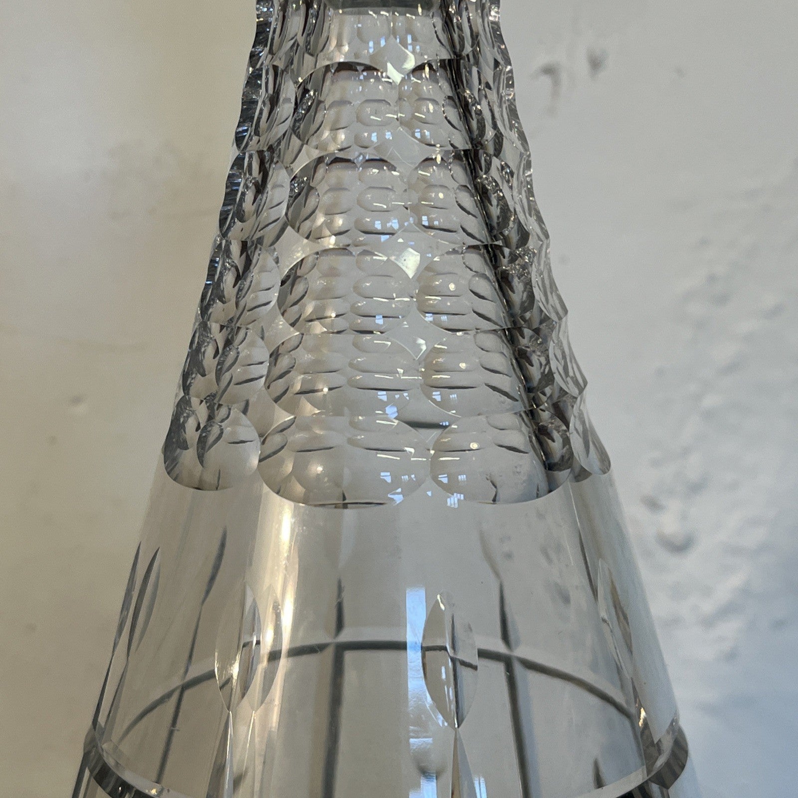 Thomas Webb Cut Crystal Decanter Stopper English Lead Crystal