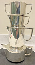 Vintage Easi Nest Stackable EPNS Tea & Coffee Set Mid Century Silver Plate