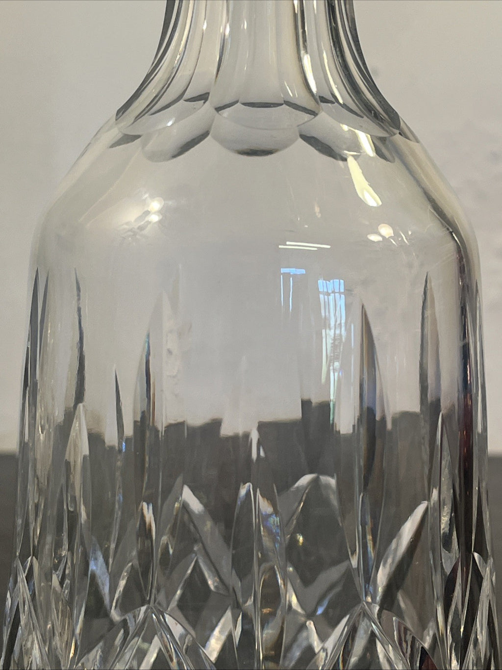 Waterford Crystal Decanter Cut Glass Whisky Wine Bottle With Stopper