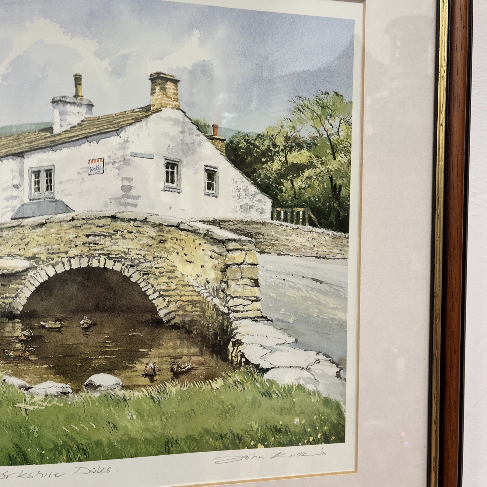 John Rudkin Malham Print Signed Limited Edition Yorkshire Dales