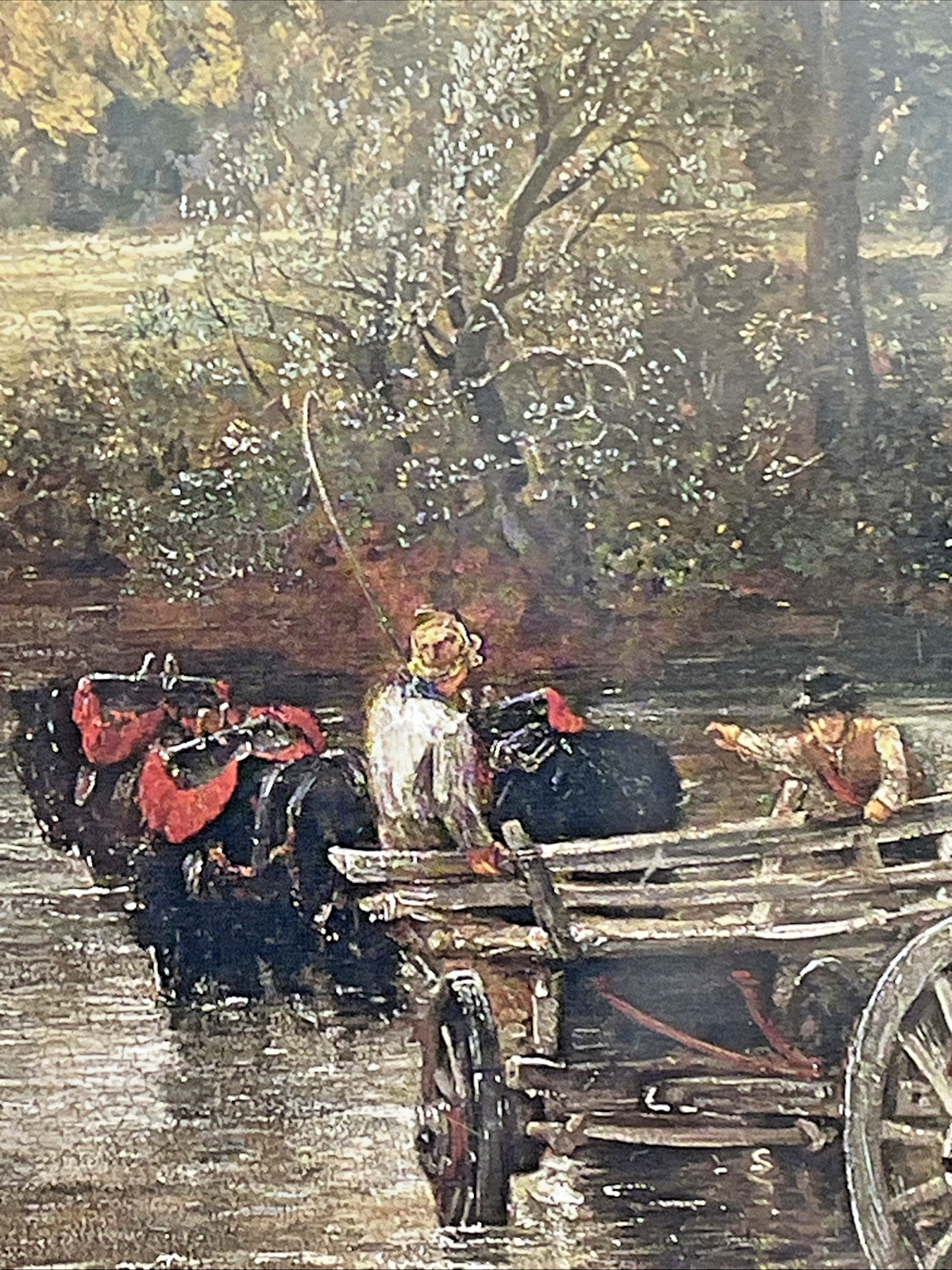 John Constable Hay Wain Metal Tray National Gallery Display Decor