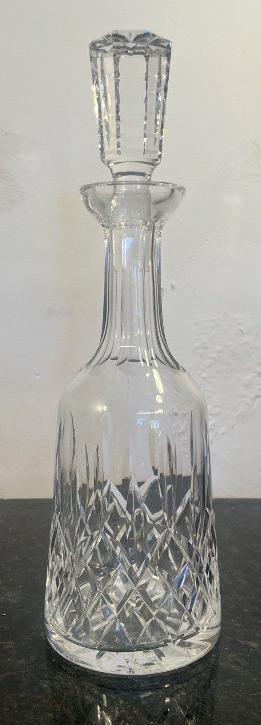 Waterford Crystal Decanter Cut Glass Whisky Wine Bottle With Stopper