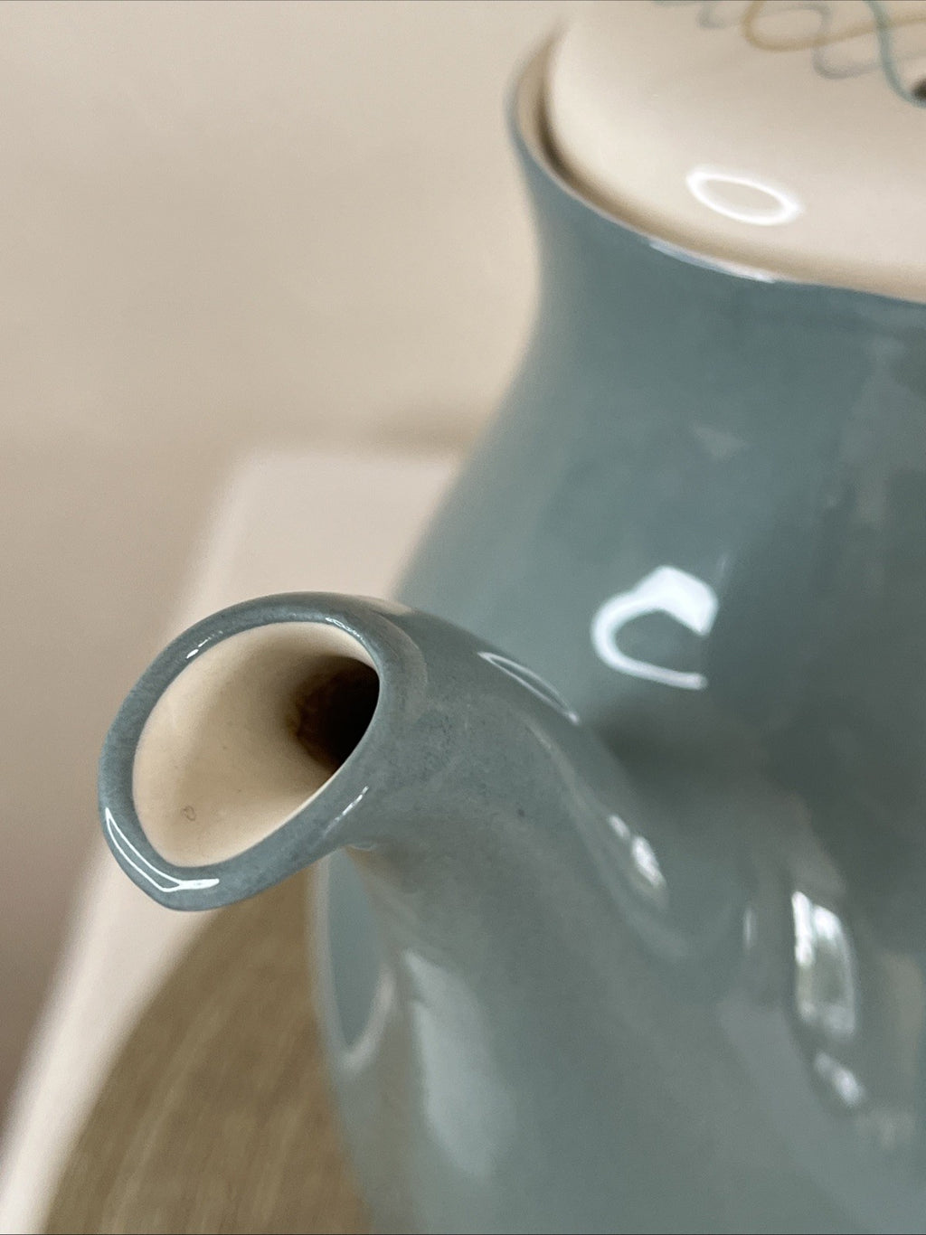 Royal Doulton Kismet Coffee Pot Jug Set Turquoise