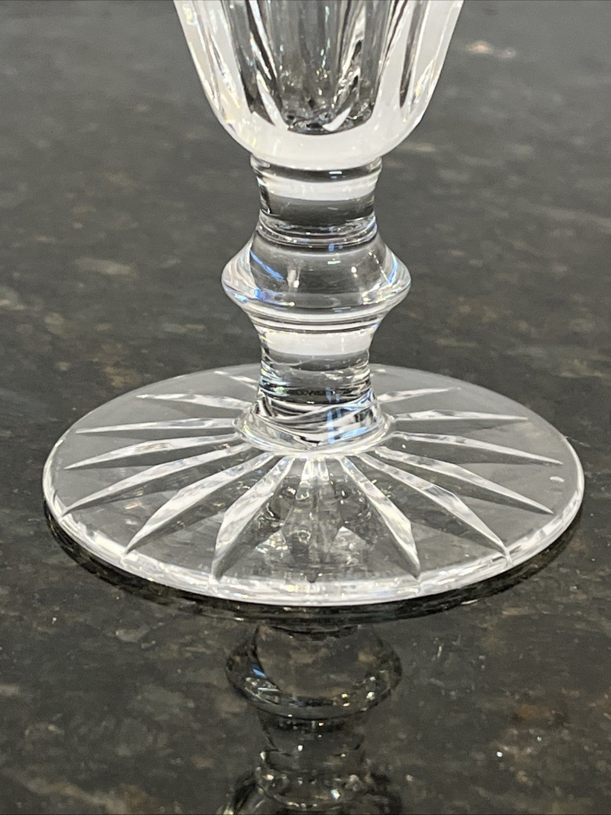 Waterford Crystal Eileen Sherry Glasses Set Of 3 Cut Crystal Ireland