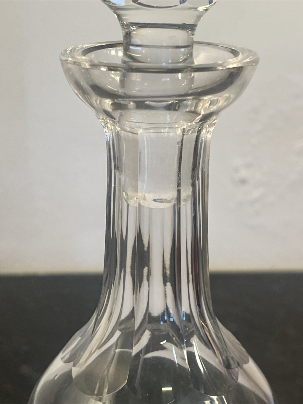Waterford Crystal Decanter Cut Glass Whisky Wine Bottle With Stopper