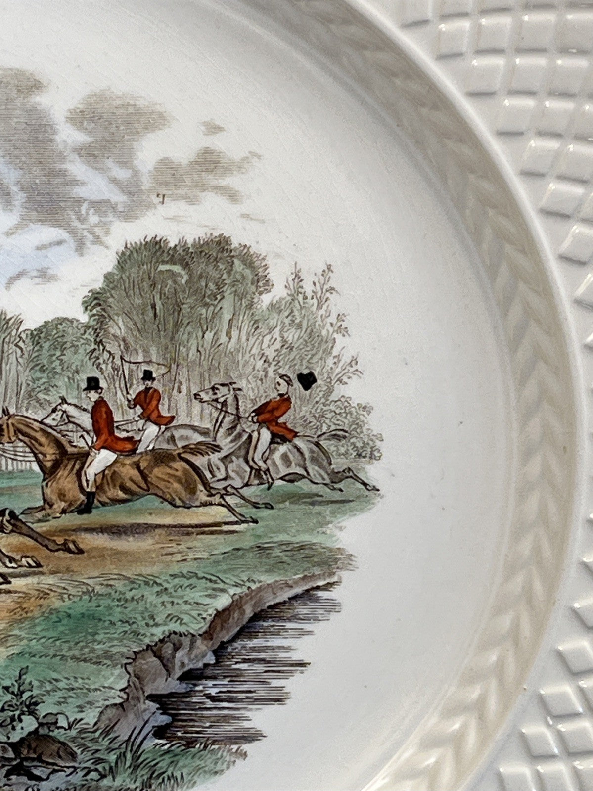 Spode Copeland Mansard The Find JF Herring Hunt Oval Platter England
