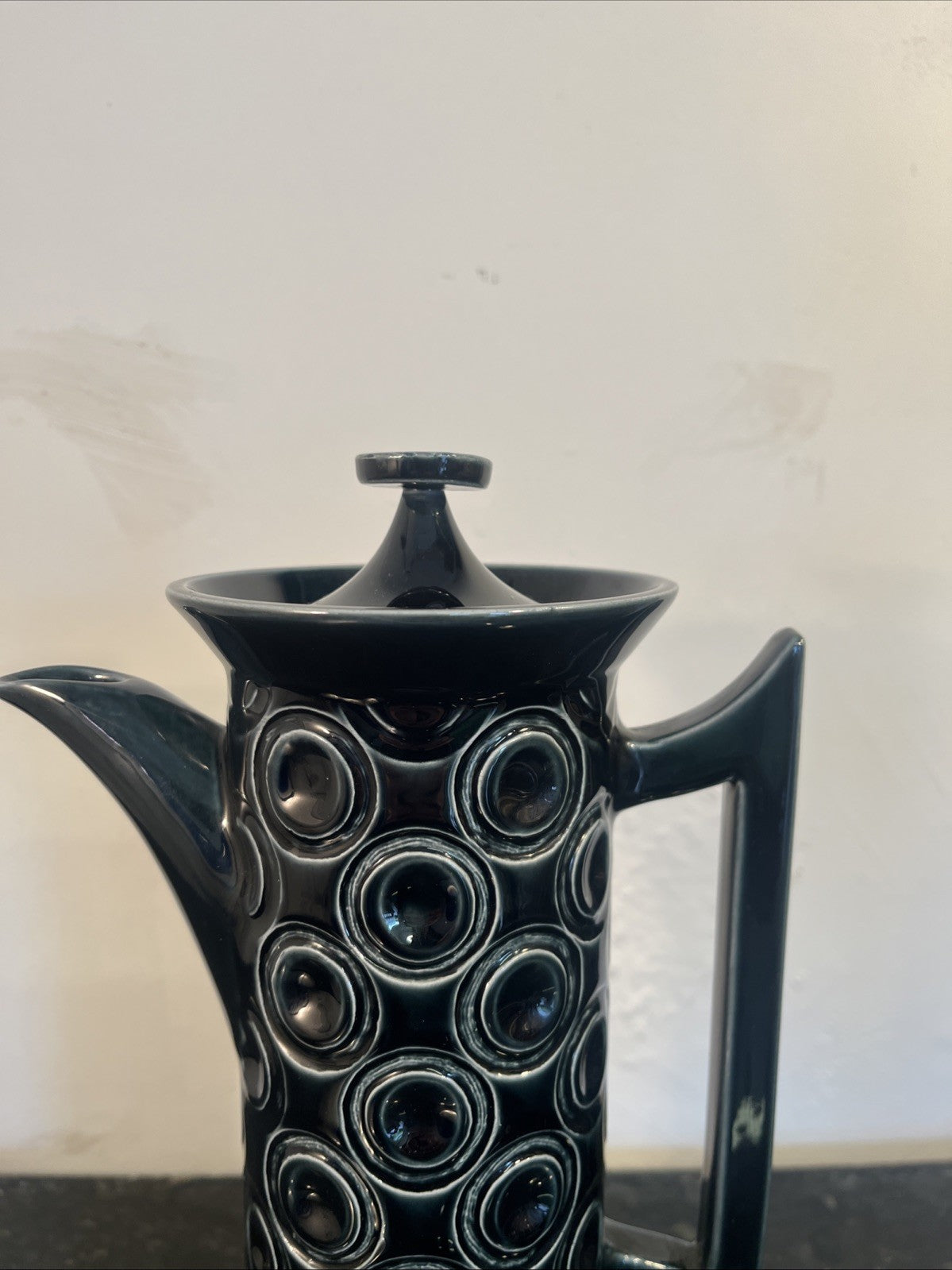 Portmeirion Jupiter Coffee Pot Susan Williams Ellis Petrol Blue