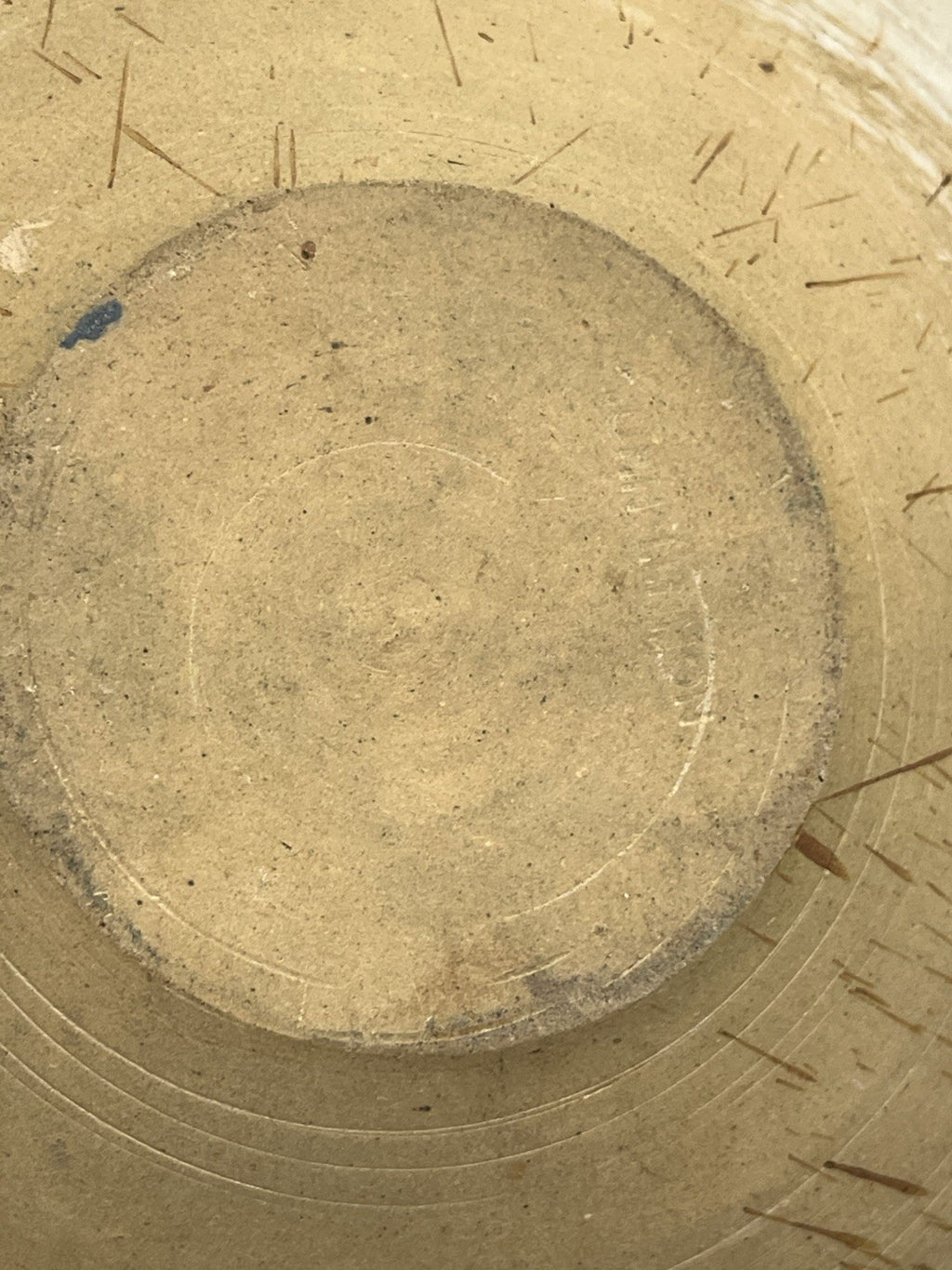 John Lennon Studio Pottery Bowl Signed Speckled Stoneware Rustic