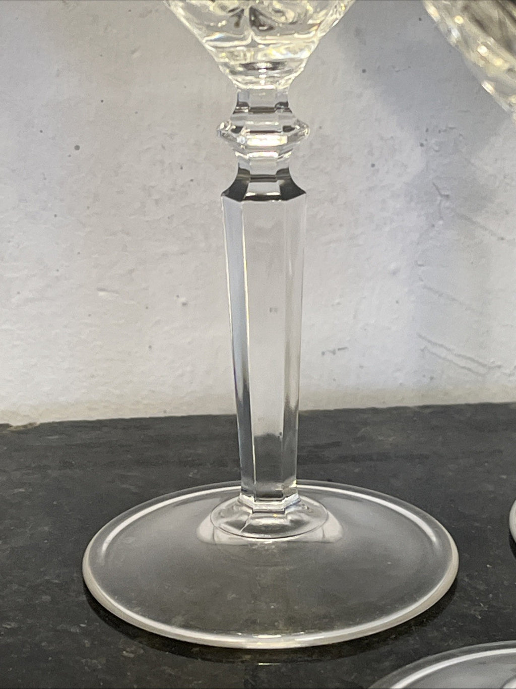 Vintage RCR Crystal Orchestra Wine Glasses Italian Cut Crystal Set of 6