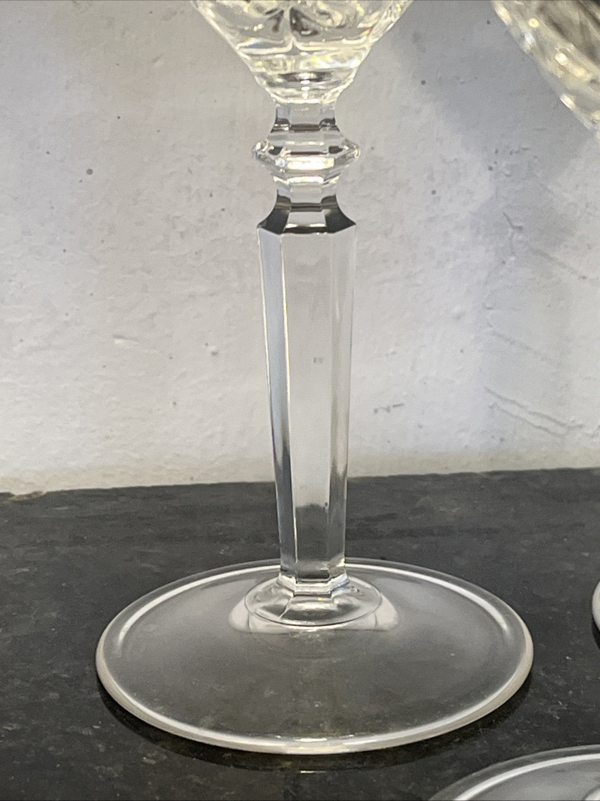 Vintage RCR Crystal Orchestra Wine Glasses Italian Cut Crystal Set of 6