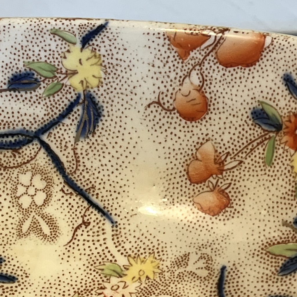 Royal Corona Ware Rosetta Floral Bowl Hancock Sons Stoke On Trent
