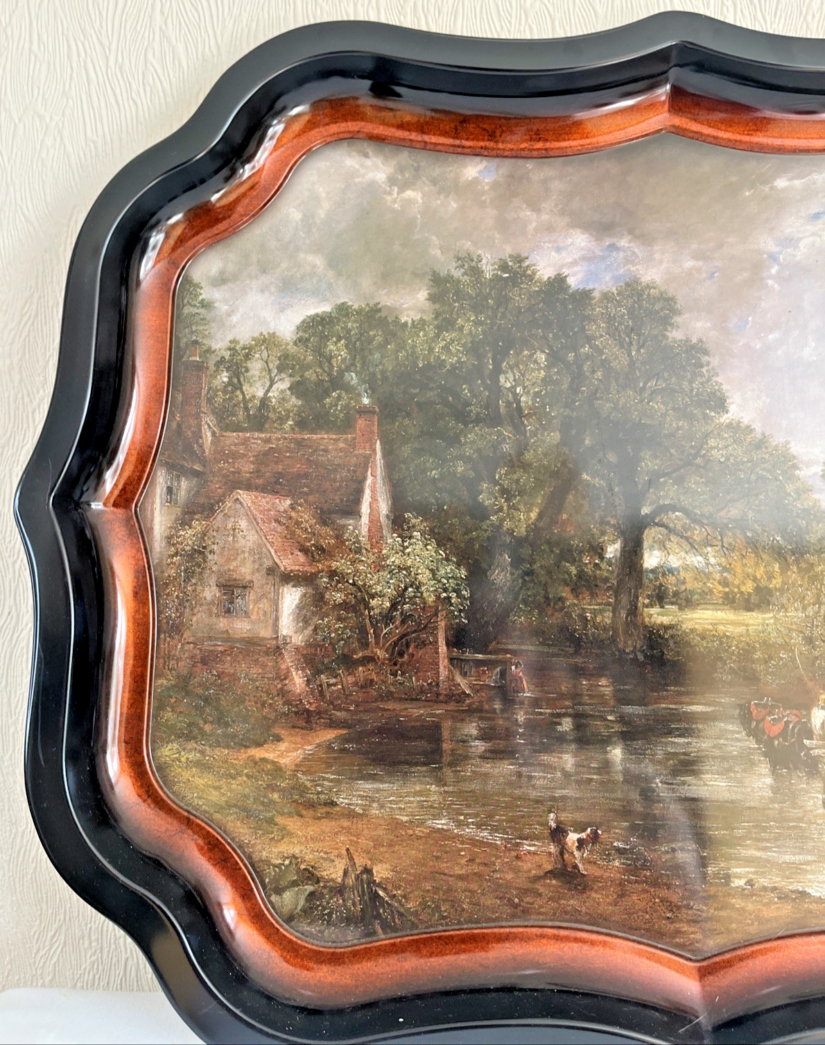John Constable Hay Wain Metal Tray National Gallery Display Decor