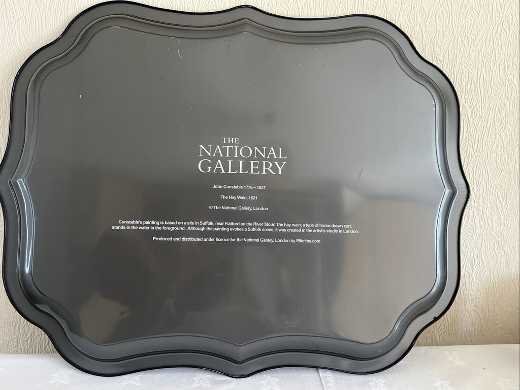 John Constable Hay Wain Metal Tray National Gallery Display Decor