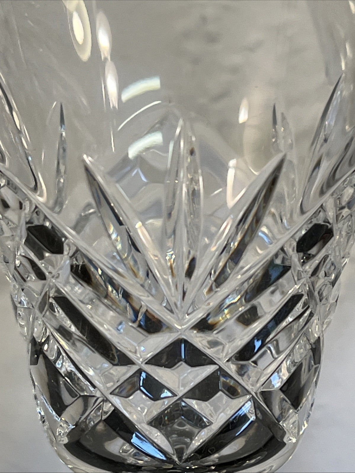Bohemia Crystal Wine Glasses Cut Lead Crystal Goblets Set
