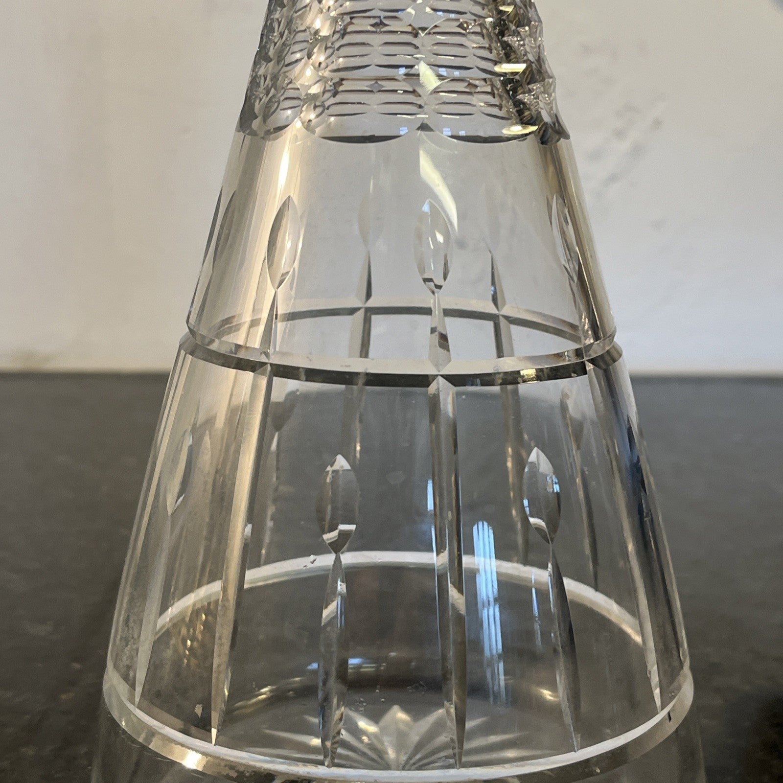 Thomas Webb Cut Crystal Decanter Stopper English Lead Crystal