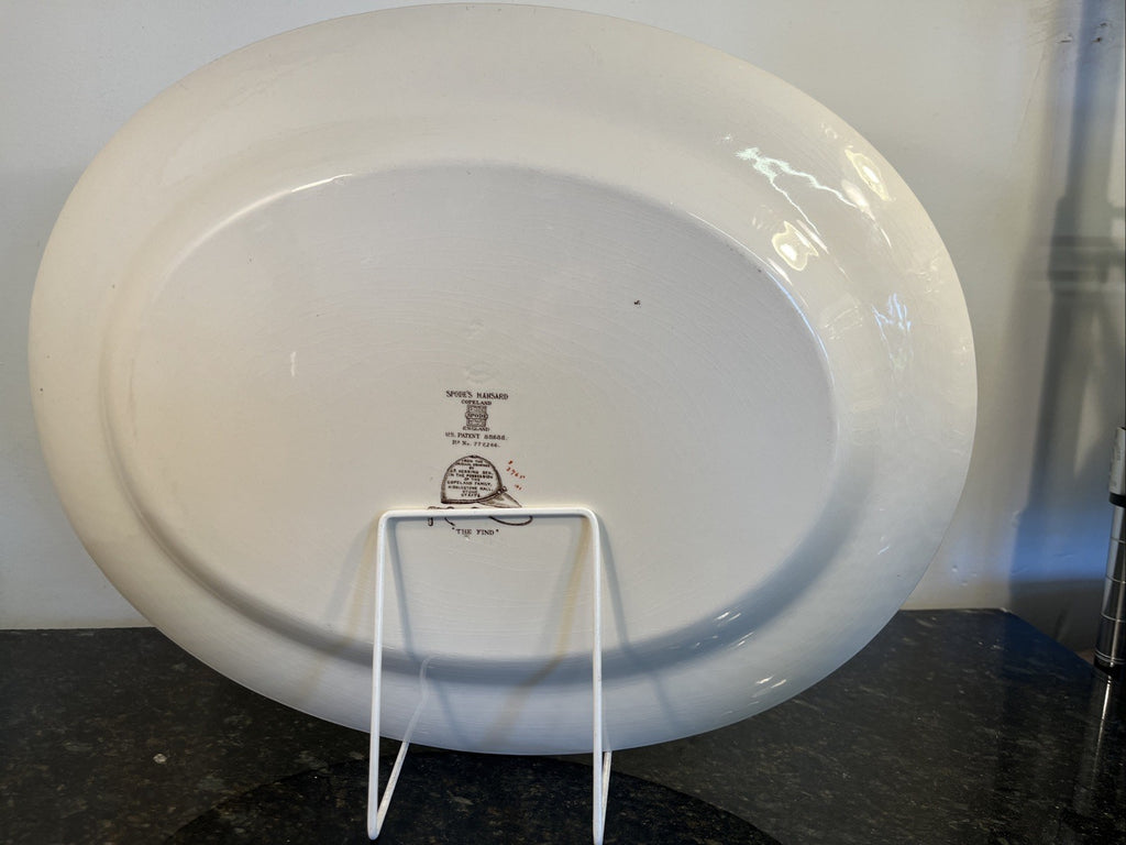 Spode Copeland Mansard The Find JF Herring Hunt Oval Platter England