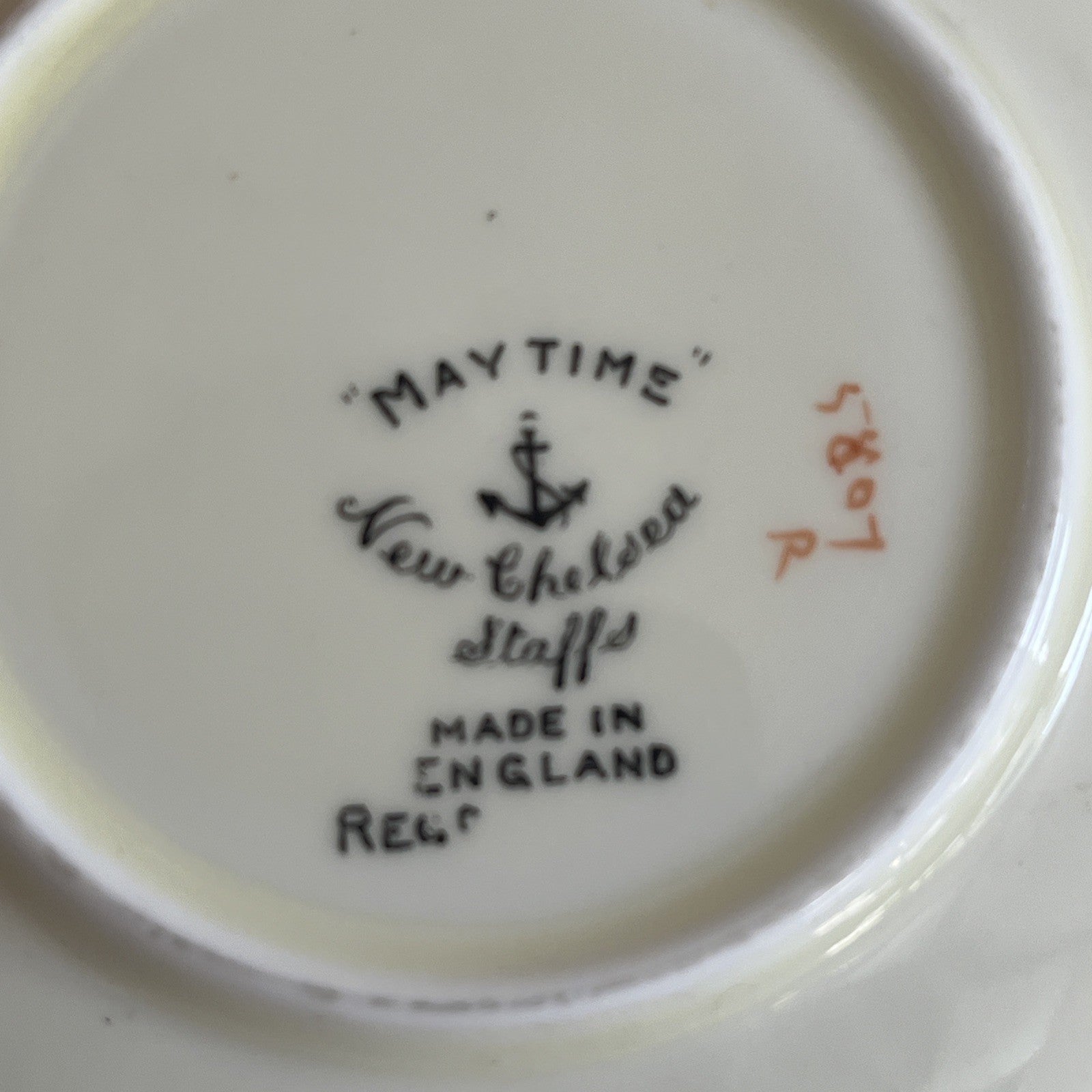 New Chelsea Maytime Tea Trios Hand Painted Staffordshire Bone China