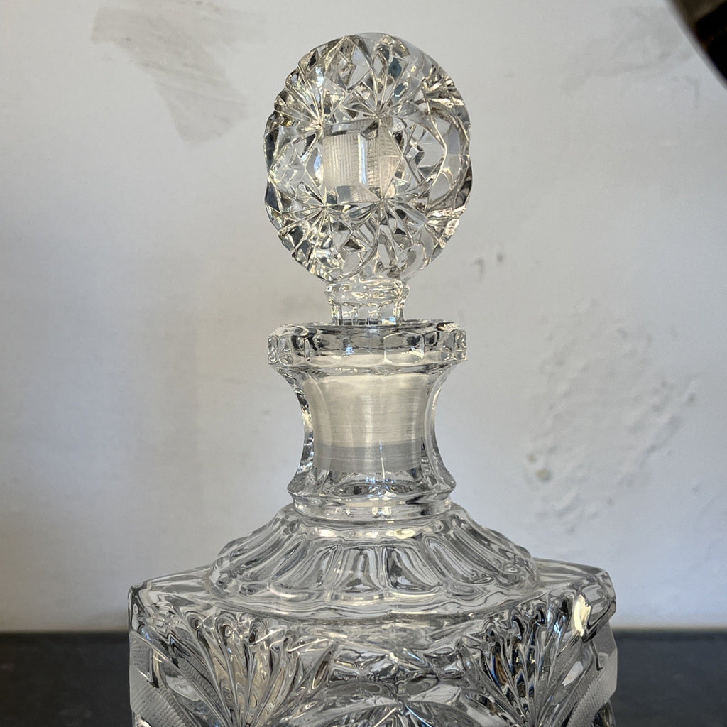 Cut Crystal Decanter Lead Crystal Spirit Whisky Decanter With Stopper