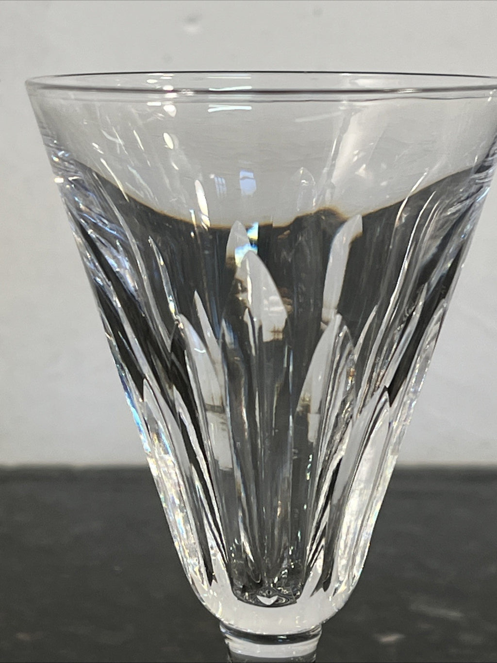 Waterford Crystal Eileen Sherry Glasses Set Of 3 Cut Crystal Ireland