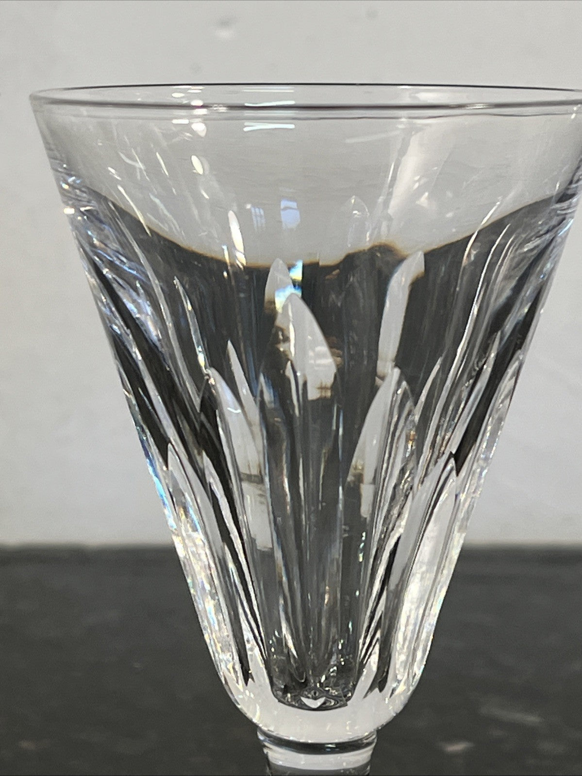 Waterford Crystal Eileen Sherry Glasses Set Of 3 Cut Crystal Ireland