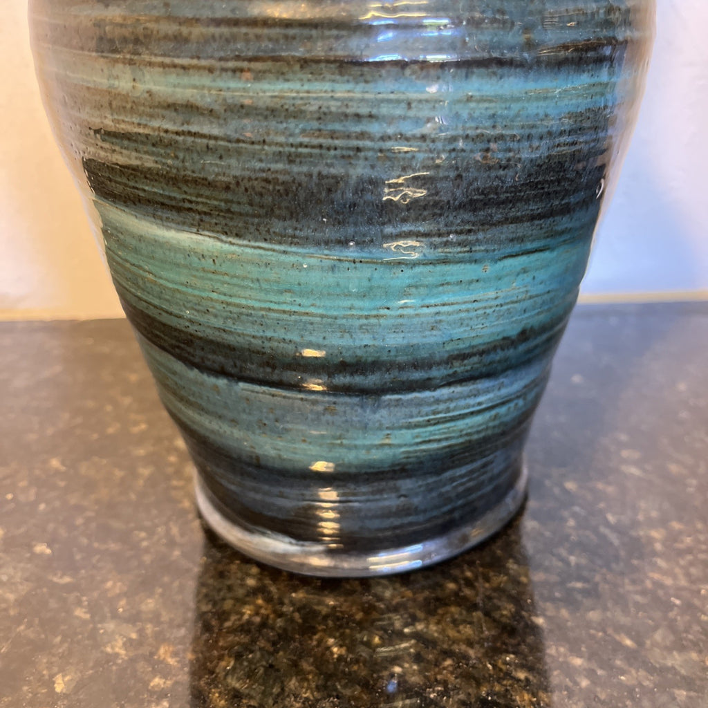 Wold Pottery Jill Christie Vase Hand Thrown Studio Pottery Dated 2001