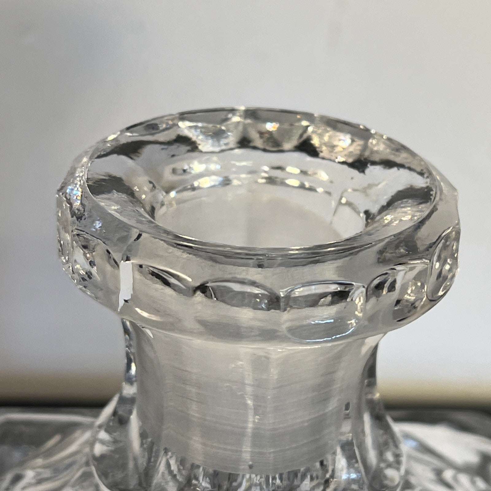 Cut Crystal Decanter Lead Crystal Spirit Whisky Decanter With Stopper