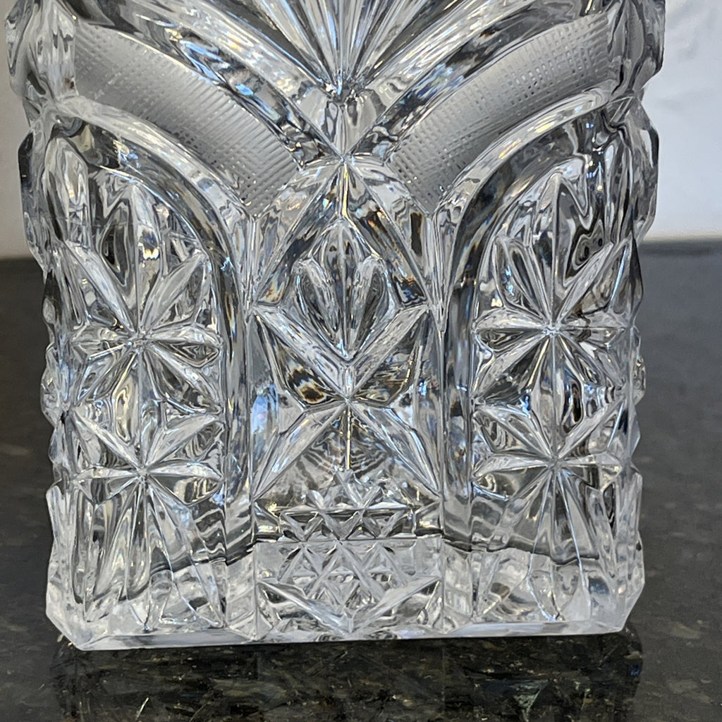 Cut Crystal Decanter Lead Crystal Spirit Whisky Decanter With Stopper