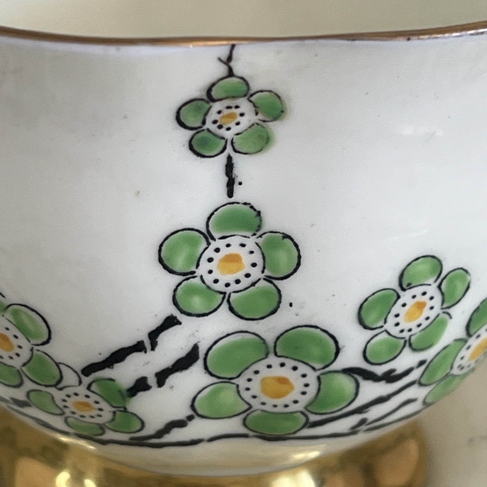 New Chelsea Maytime Tea Trios Hand Painted Staffordshire Bone China