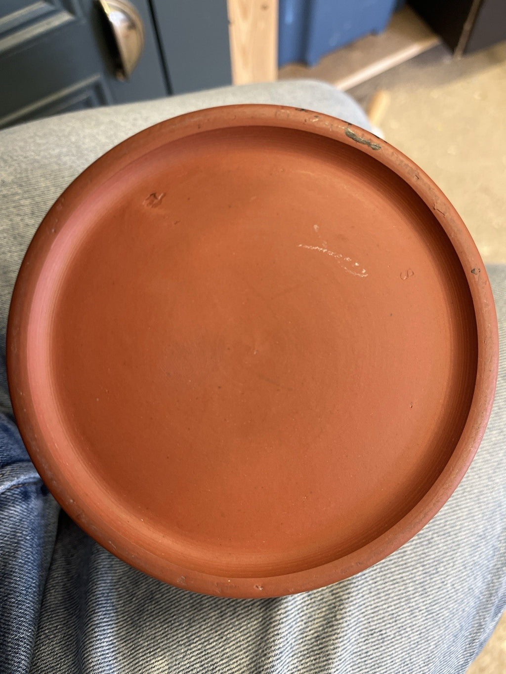 Watcombe Terracotta Jug Clarke Patent Lid Griffin Dresser Style