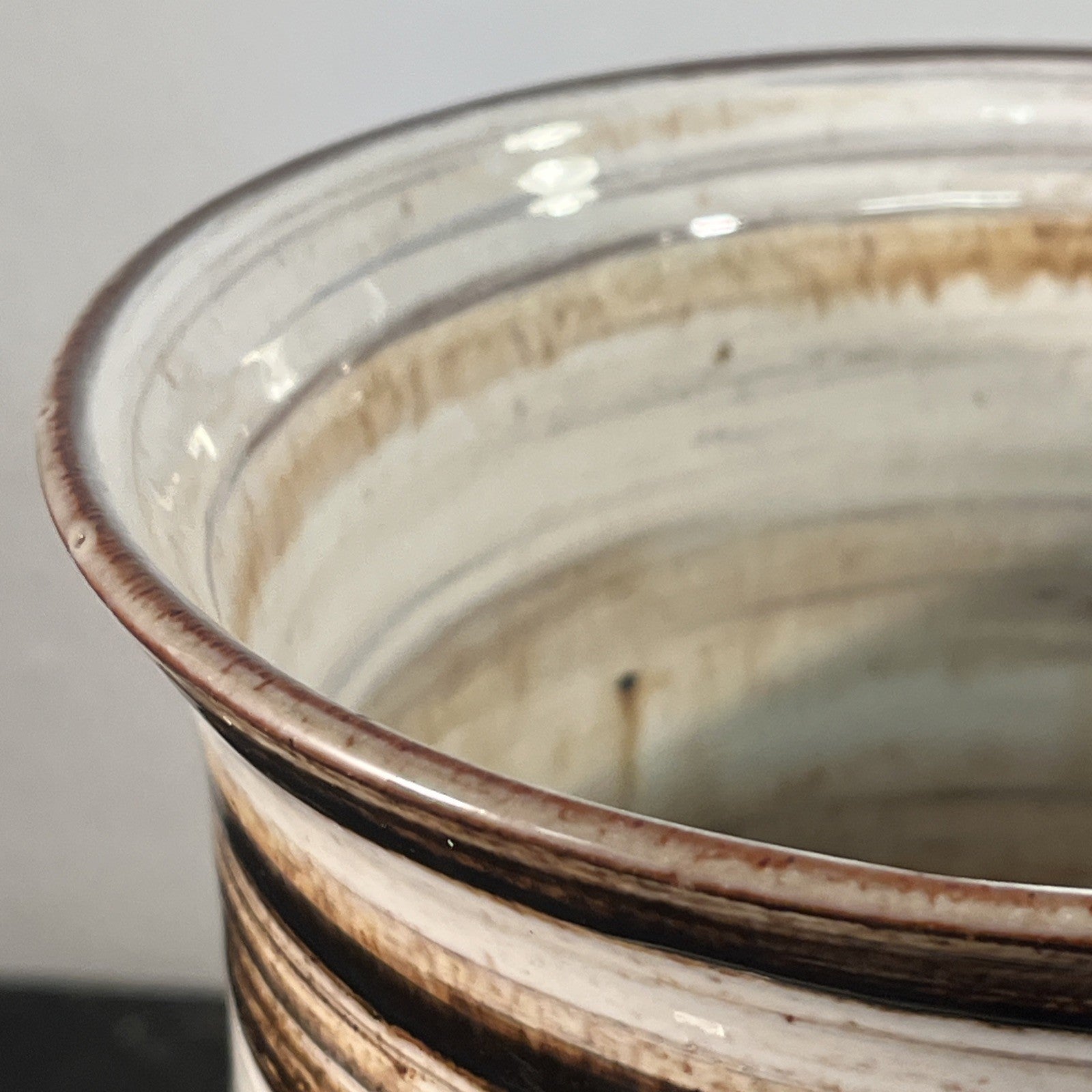 Wold Pottery Hand Thrown Vase Jill Christie Studio Pottery Yorkshire