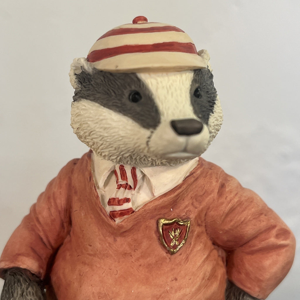 Villeroy Boch Foxwood Tales Mr Grimley Picnic At Foxwood Badger Figurine