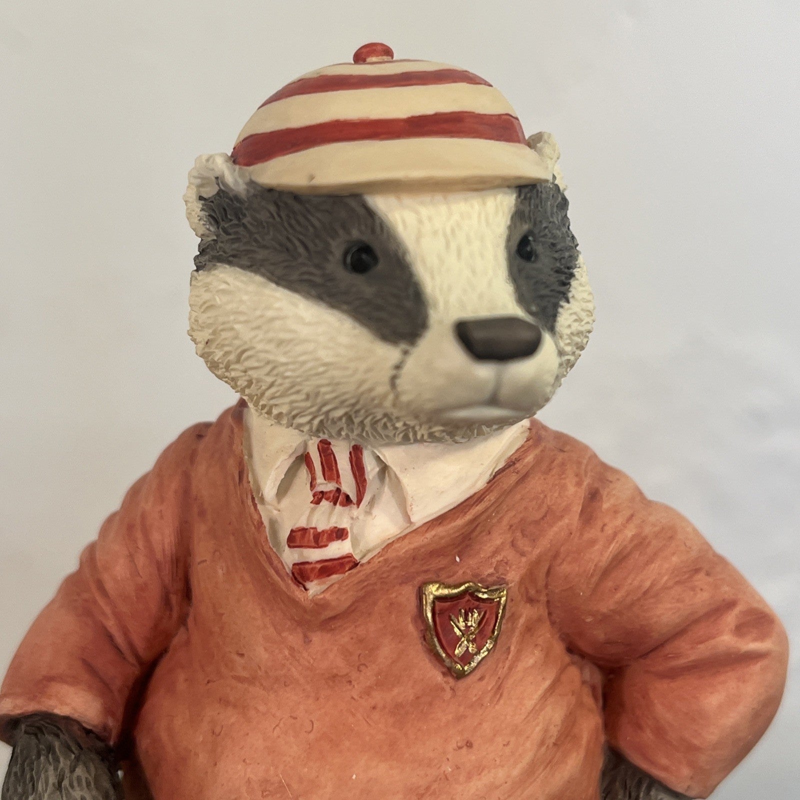 Villeroy Boch Foxwood Tales Mr Grimley Picnic At Foxwood Badger Figurine