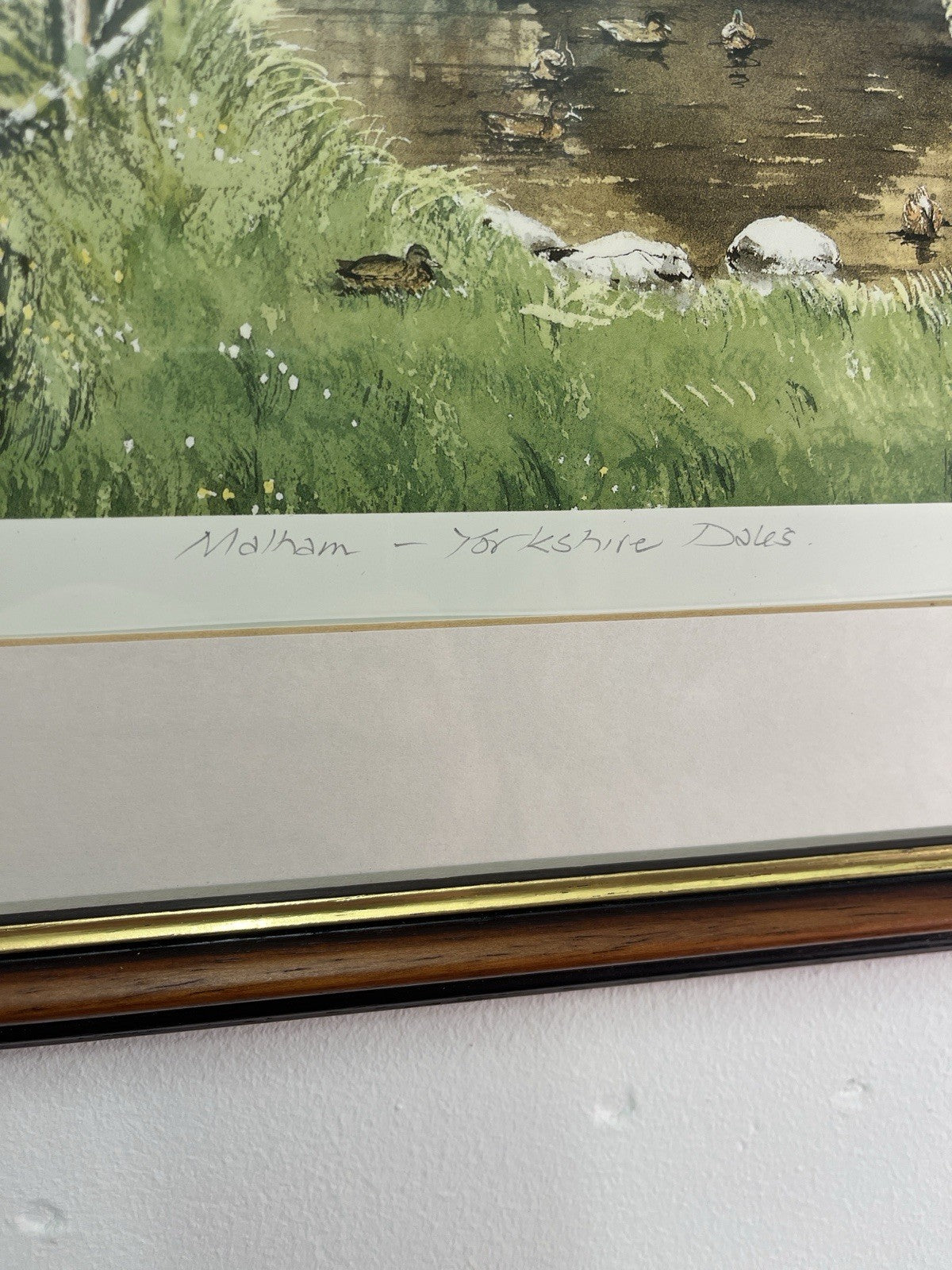 John Rudkin Malham Print Signed Limited Edition Yorkshire Dales