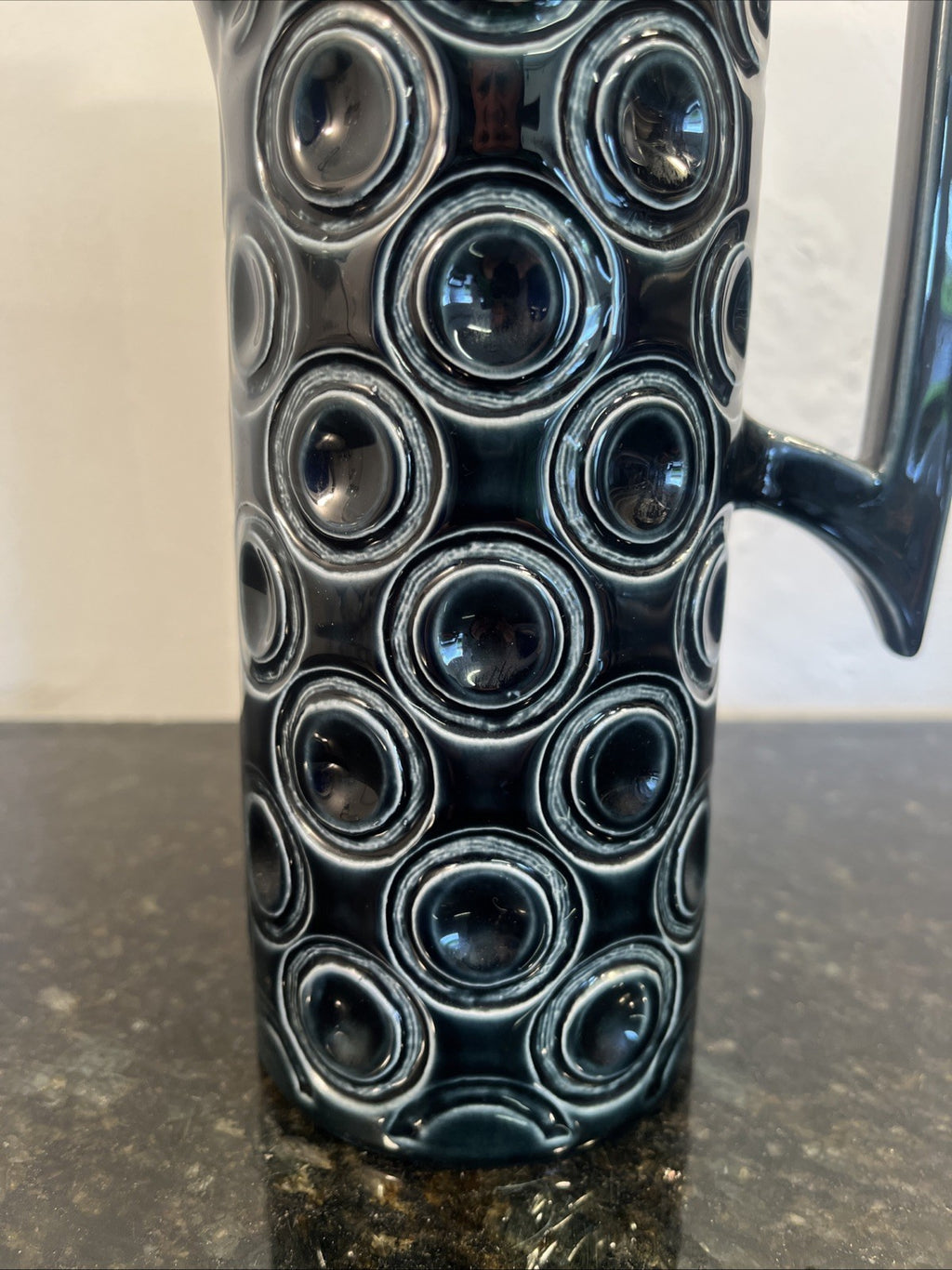 Portmeirion Jupiter Coffee Pot Susan Williams Ellis Petrol Blue