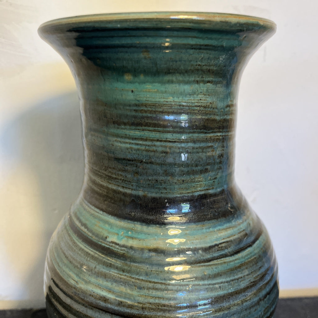 Wold Pottery Jill Christie Vase Hand Thrown Studio Pottery Dated 2001