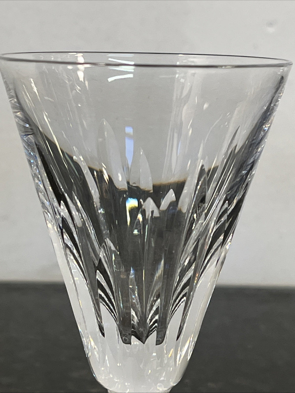 Waterford Crystal Eileen Sherry Glasses Set Of 3 Cut Crystal Ireland