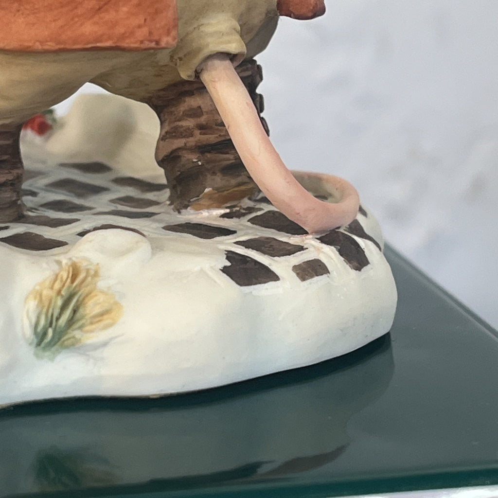 Villeroy Boch Foxwood Tales Making A Snowman Winter At Foxwood Figurine Box