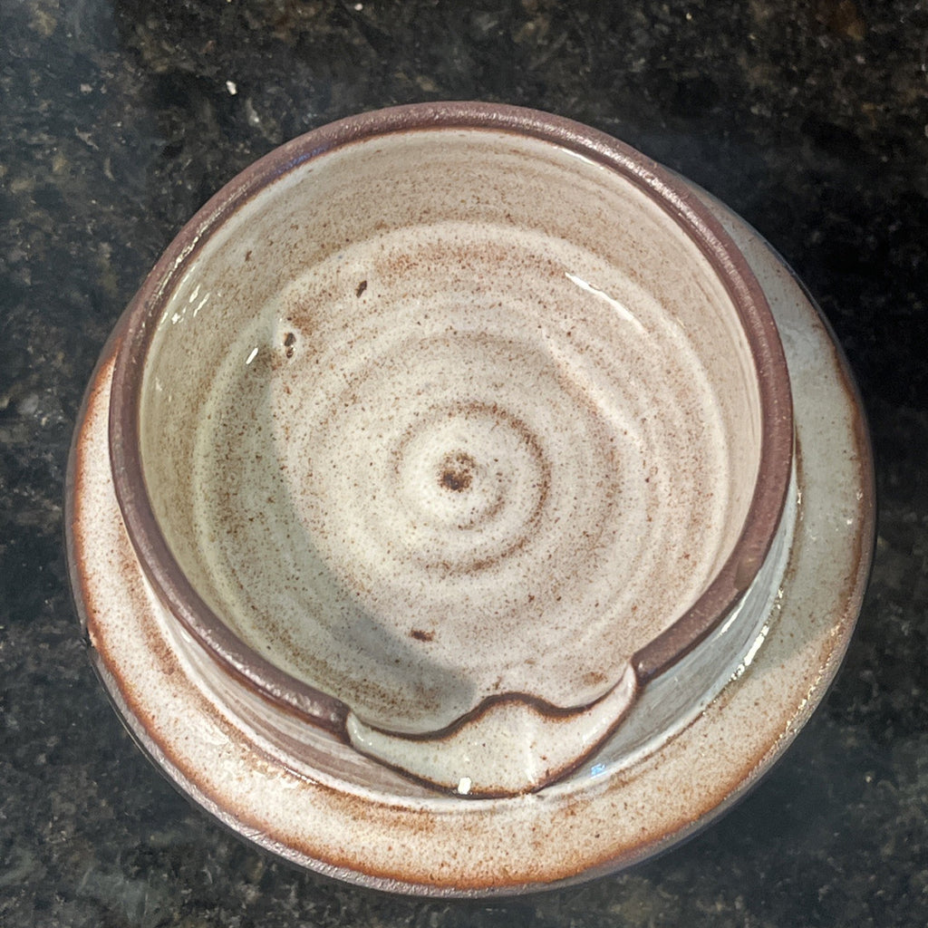 Briglin Studio Pottery Coffee Pot Spiral Design London Studio Pottery