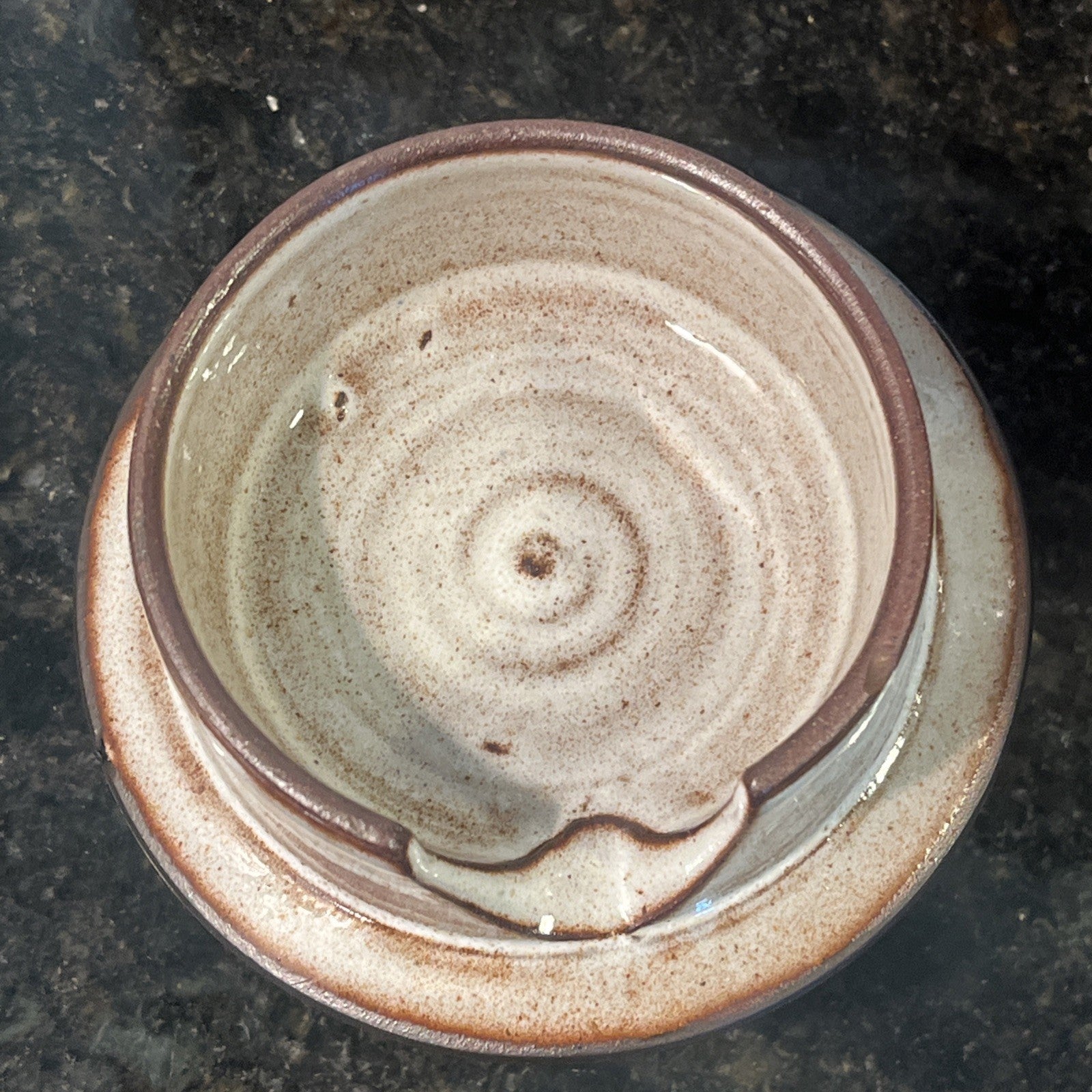 Briglin Studio Pottery Coffee Pot Spiral Design London Studio Pottery