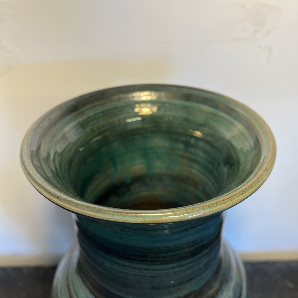Wold Pottery Jill Christie Vase Hand Thrown Studio Pottery Dated 2001