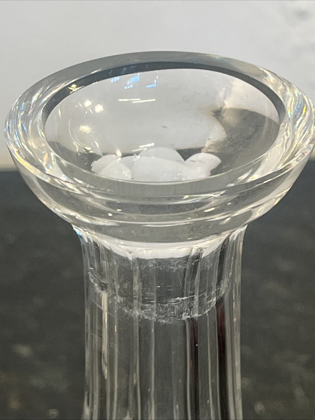 Waterford Crystal Decanter Cut Glass Whisky Wine Bottle With Stopper