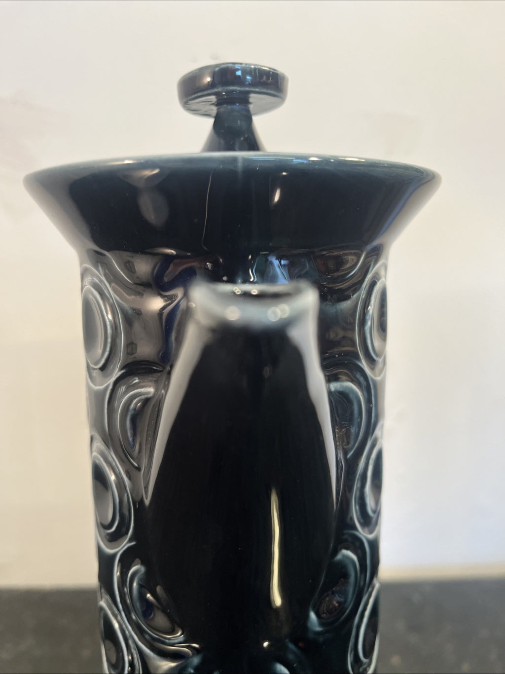 Portmeirion Jupiter Coffee Pot Susan Williams Ellis Petrol Blue