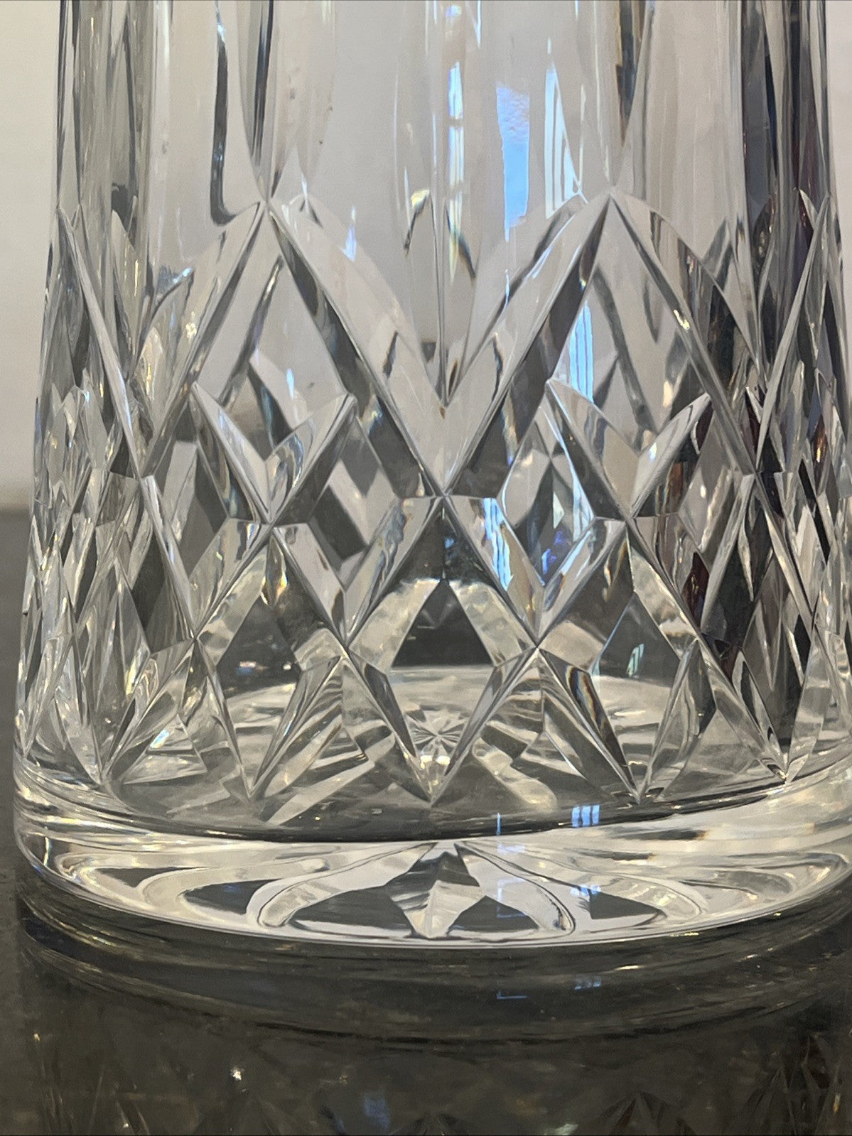 Waterford Crystal Decanter Cut Glass Whisky Wine Bottle With Stopper