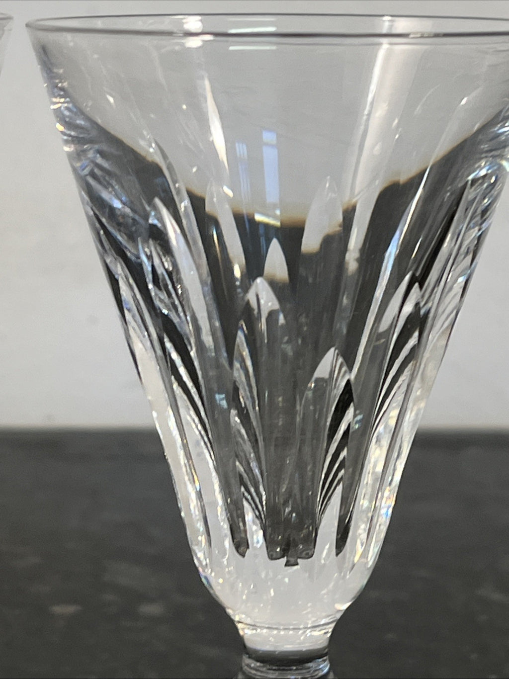 Waterford Crystal Eileen Sherry Glasses Set Of 3 Cut Crystal Ireland