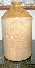 Rayners Table Dainties Jar Antique Stoneware Salt Glazed Pot