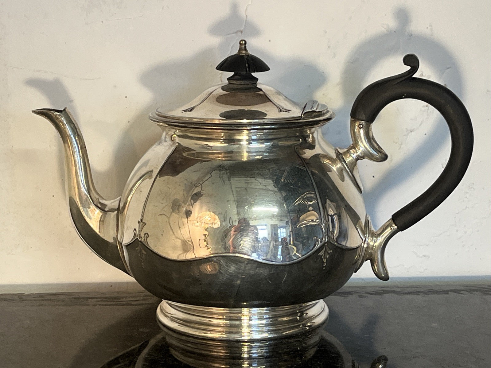 Antique Walker Hall EPNS Silver Plated Teapot Sheffield 2 Pint c1900
